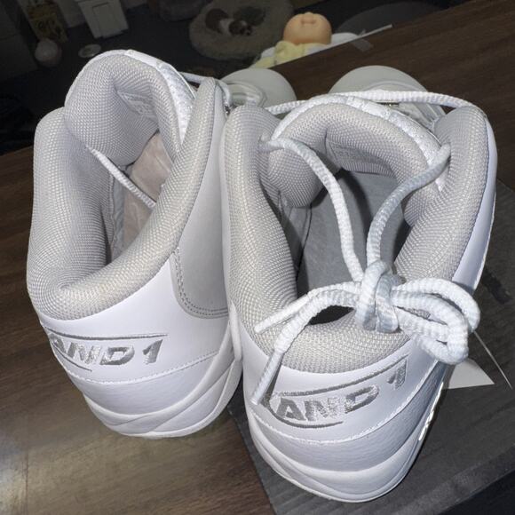 C AND1 Athletic Sneaker Shoe Shoes Taichilx US 9 UK 42.5 White And Grey - Picture 5 of 7